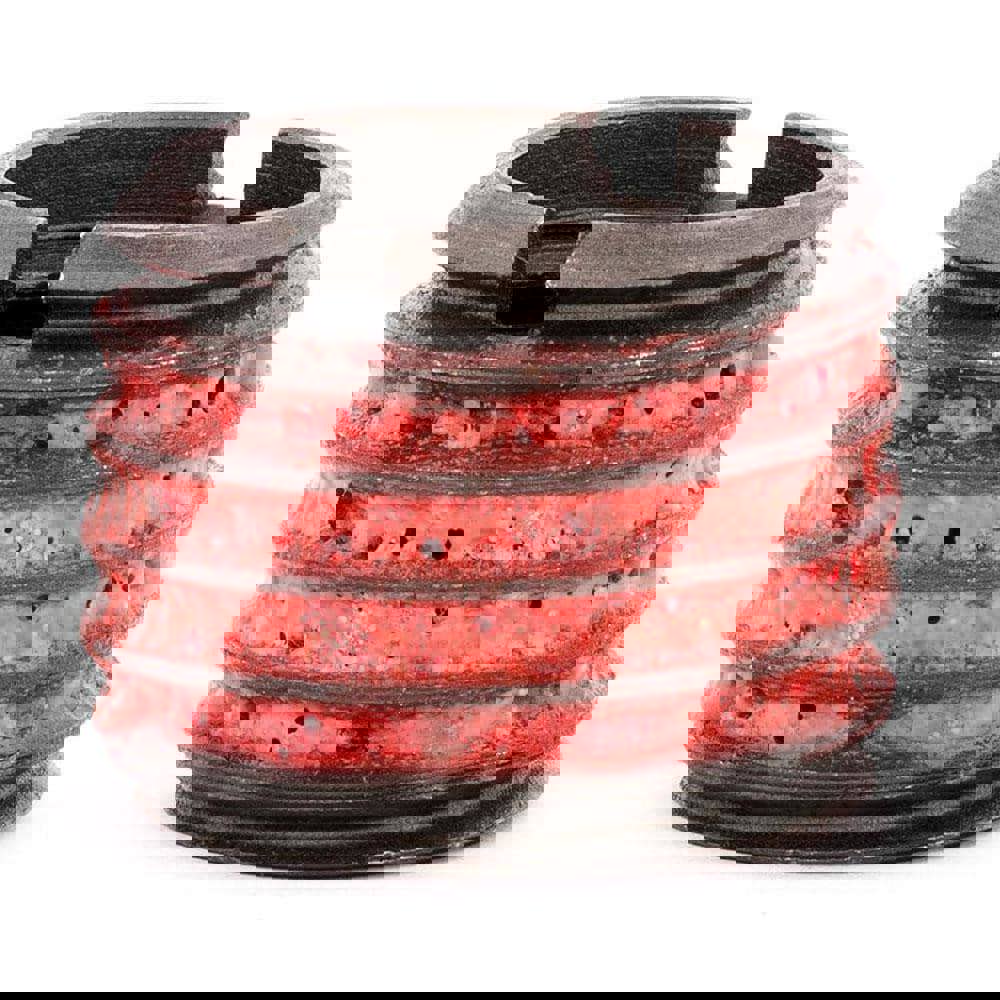 Thread Locking Insert: 3/4-16 Internal Thread, 1-8 External Thread, UNF, 25/32